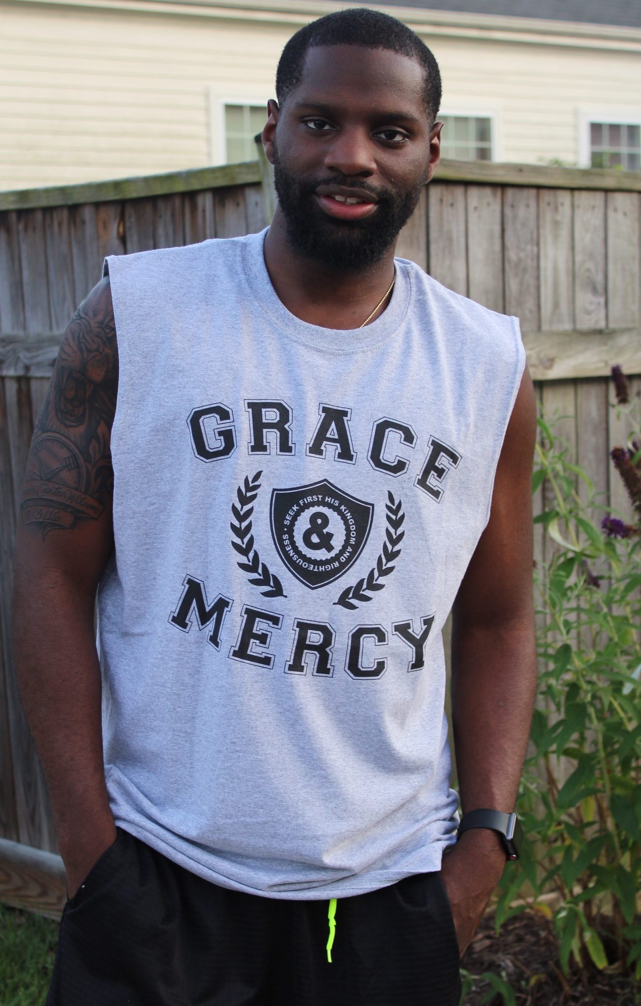 Seek First Muscle Tee